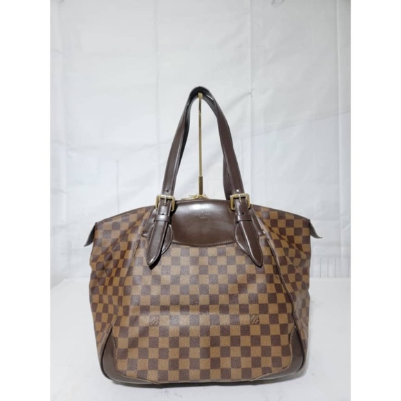 Authentic Louis Vuitton Damier Ebene Verona GM Bag Brown - Picture 9 of 15